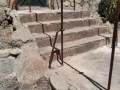 Barandilla de escalera exterior hierro forjado estilo francés 9