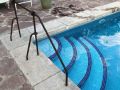 Barandilla de piscina en hierro forjado estilo francés 2