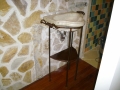 Mobiliario en hierro forjado: lavabo